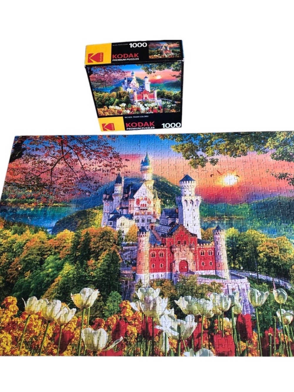 Kodak | Neuschwanstein German Castle 1000 Piece Jigsaw Puzzle